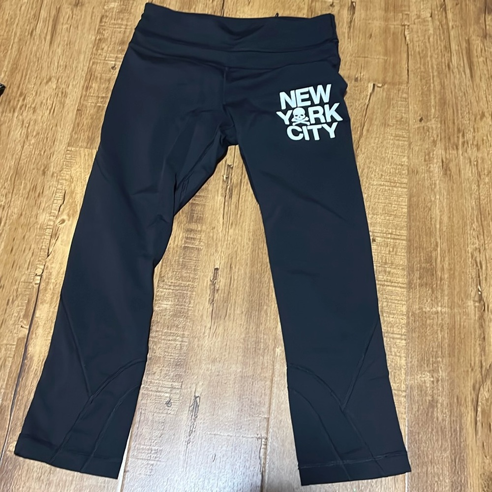 - Lululemon Run Inspire Crop (21") Black - Picture 2 of 6